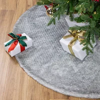 Northlight 48in Fox Fur Indoor Tree Skirt