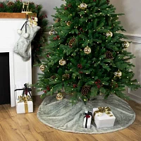 Northlight 48in Fox Fur Indoor Tree Skirt