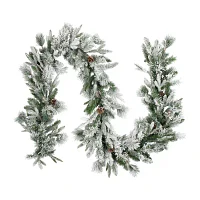 Northlight Rosemary Emerald Angel Pine Christmas Indoor Garland