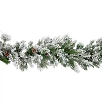 Northlight Rosemary Emerald Angel Pine Christmas Indoor Garland