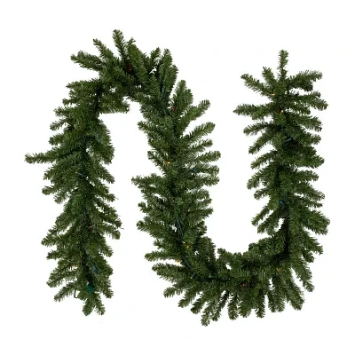 Northlight Canadian Pine Pre-Lit Christmas Indoor Garland