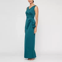 Atelier Danielle Smoothing And Slimming Collection Womens Sleeveless Evening Gown