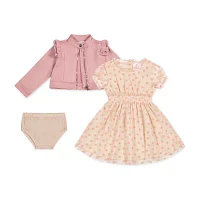 Little Lass Baby Girls 2-pc. Jacket Dress