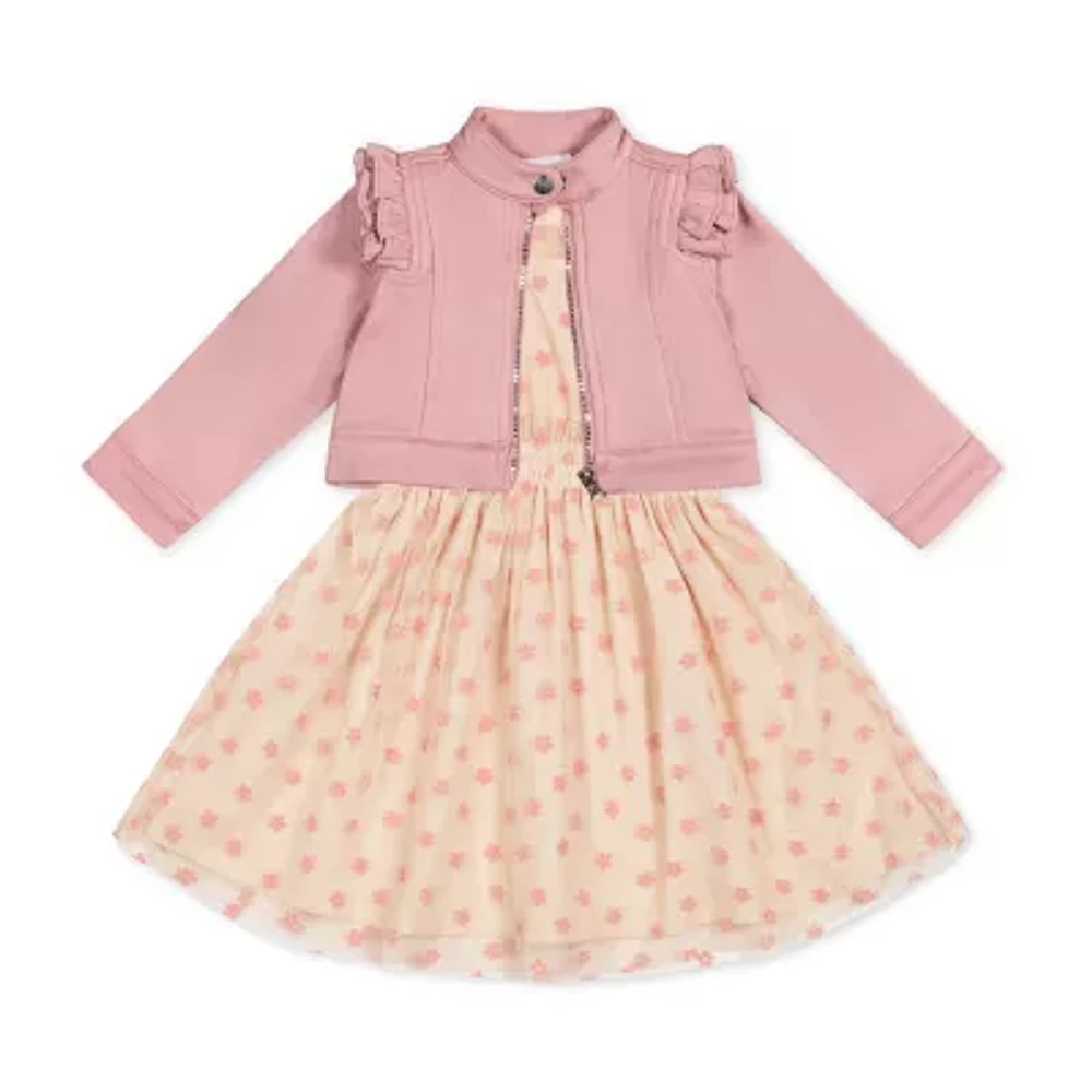 Little Lass Baby Girls 2-pc. Jacket Dress