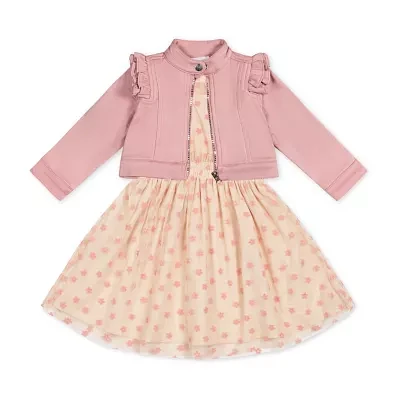 Little Lass Baby Girls 2-pc. Jacket Dress