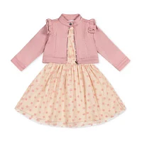 Little Lass Baby Girls 2-pc. Jacket Dress