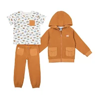 Little Lad Baby Boys 3-pc. Pant Set