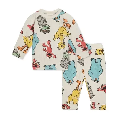 Baby Boys 2-pc. Sesame Street Pant Set