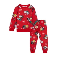 Baby Boys 2-pc. Snoopy Pant Set