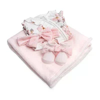 Baby Essentials Girls 4-pc. Clothing Set