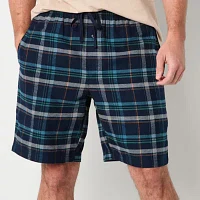 St. John's Bay Mens Flannel Pajama Shorts