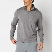 Xersion Mens Long Sleeve Mock Neck Top