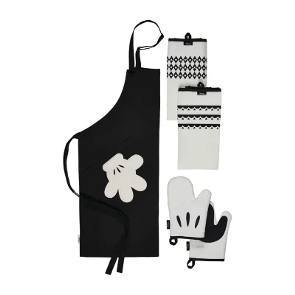 Disney Home Monochrome 5-pc. Oven Mitt Set