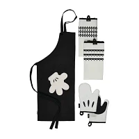 Disney Home Monochrome 5-pc. Oven Mitt Set