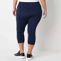 Xersion EverUltra Womens High Rise Quick Dry Plus Cropped Legging