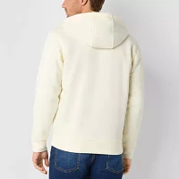 U.S. Polo Assn. Sherpa Wordmark Mens Long Sleeve Embroidered Lined Zipper Hoodie