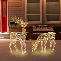 Northlight Led Lighted Reindeer Christmas Yard Art