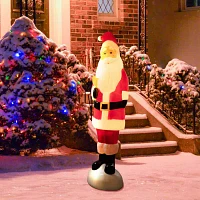 Northlight 59in Prelit Santa Claus Christmas Yard Art