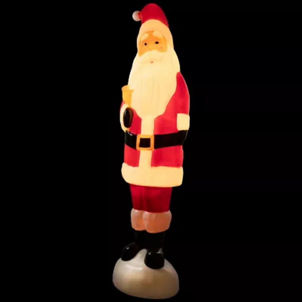 Northlight 59in Prelit Santa Claus Christmas Yard Art