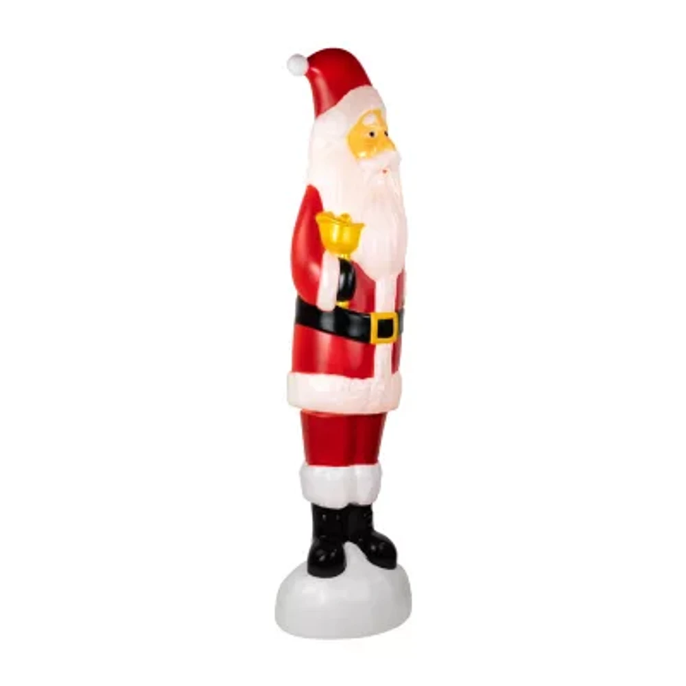 Northlight 59in Prelit Santa Claus Christmas Yard Art