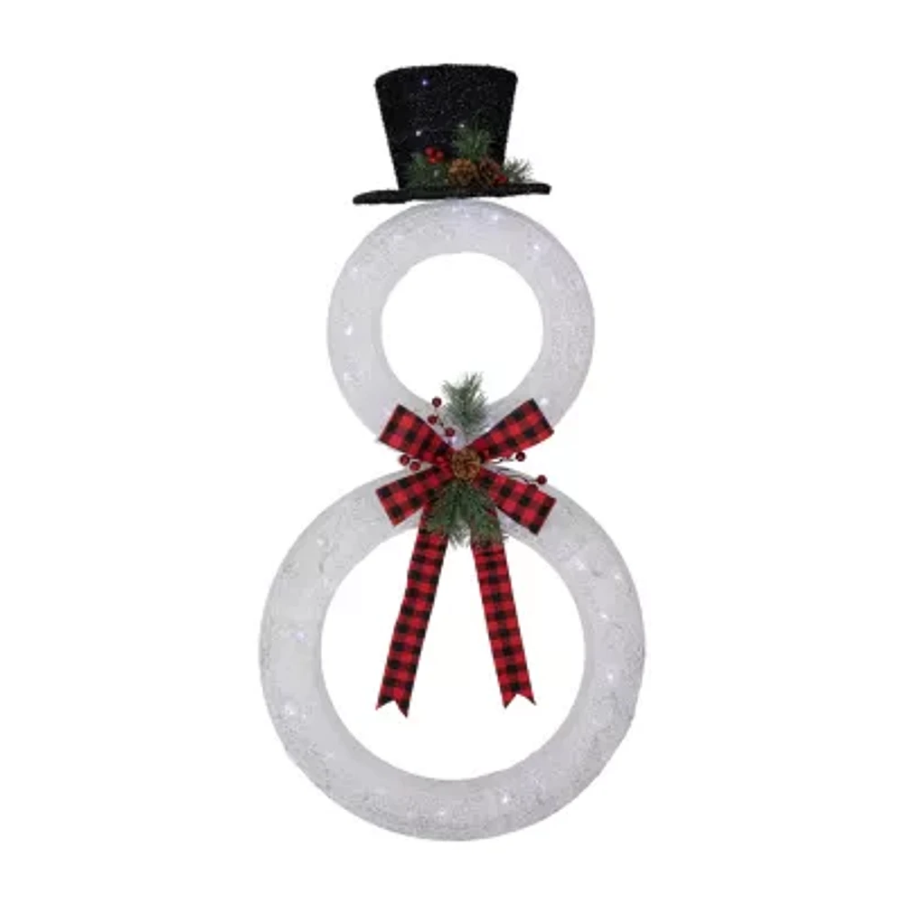 Northlight 48in Led  Wreath Christmas Yard Art