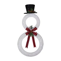 Northlight 48in Led  Wreath Christmas Yard Art