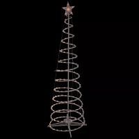 Northlight 6ft Spiral Cone Tree Christmas Yard Art