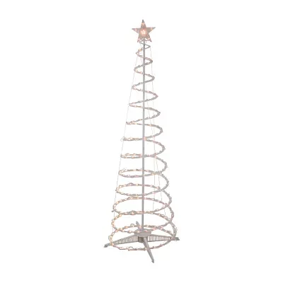 Northlight 6ft Spiral Cone Tree Christmas Yard Art