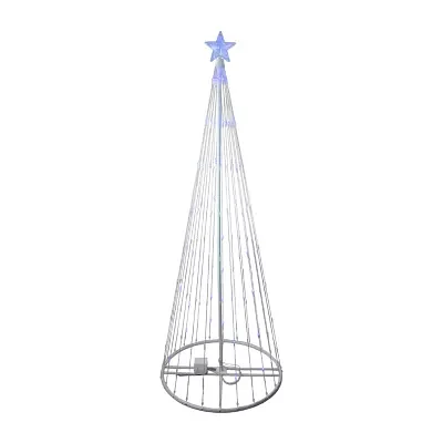 Northlight 12ft Led Show Cone Tree Christmas Yard Art