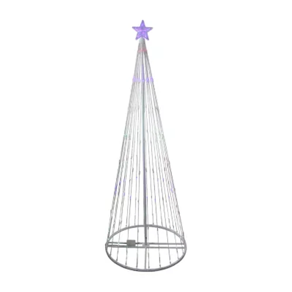 Northlight 12ft Led  Tree Show Cone Christmas Yard Art