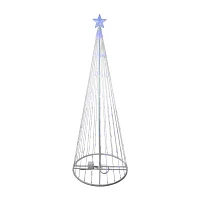 Northlight 9ft Led  Tree Show Cone Christmas Yard Art