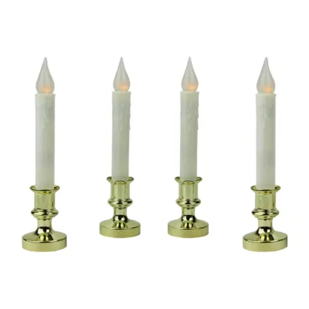 Northlight Led Flicker 4-pc. Flameless Candle