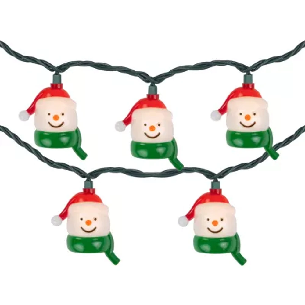 Northlight Snowman Heads String Lights