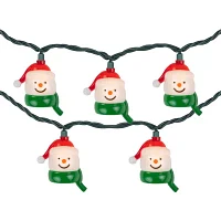 Northlight Snowman Heads String Lights