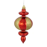 Northlight 6in Finial 8-pc Christmas Ornament