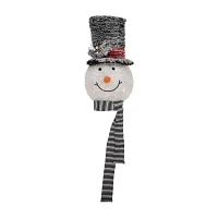 Northlight Prelit Snowman Withhat Christmas Tree Topper