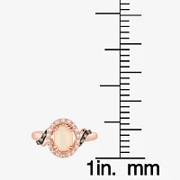 Le Vian® Grand Sample Sale™ Ring featuring 5/8 CT. Neopolitan Opal™ 1/10 Chocolate Diamonds® 1/8 Nude Diamonds™ set 14K Strawberry Gold®