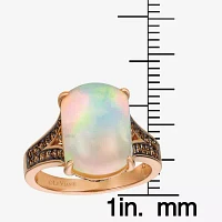 Le Vian® Grand Sample Sale™ Ring featuring Neopolitan Opal™ Chocolate Diamonds® and Vanilla Diamonds® set in 14K Strawberry Gold®