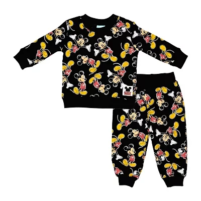 Disney Baby Boys 2-pc. Mickey Mouse Pant Set