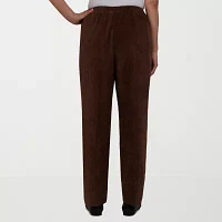 Alfred Dunner Classics Womens Straight Corduroy Pant