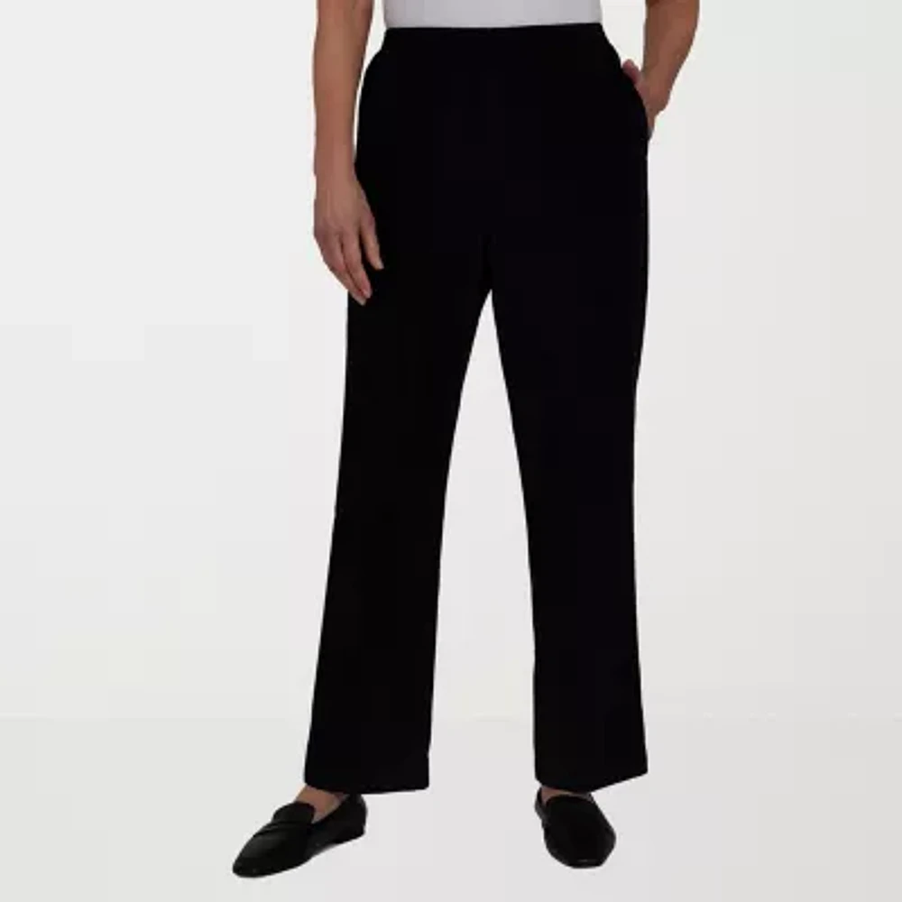 Alfred Dunner Classics Womens Straight Corduroy Pant