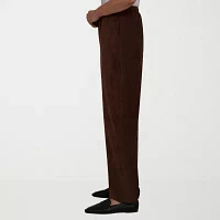 Alfred Dunner Classics Womens Straight Corduroy Pant