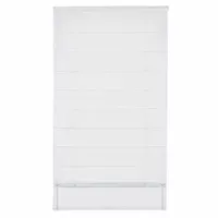 Cotton Classic Cordless Light-Filtering Roman Shades