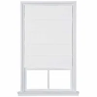 Cotton Classic Cordless Light-Filtering Roman Shades