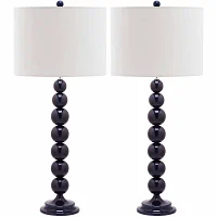 Safavieh Pearl Stacked Ball Lamp- Set of 2