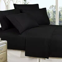 Elegant Comfort Wrinkle Free Silky Soft Bed Sheet Set with 16 inch Deep Pocket