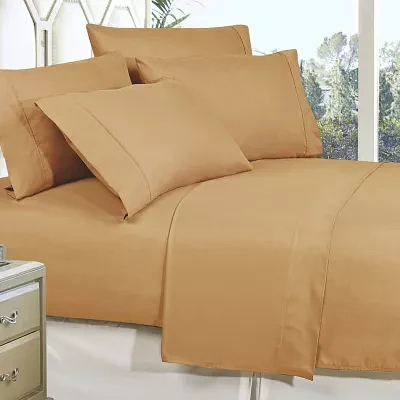 Elegant Comfort Wrinkle Free Silky Soft Bed Sheet Set with 16 inch Deep Pocket