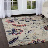 Home Dynamix Tremont Teaneck Floral Rectangular Rug