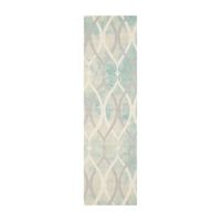 Safavieh Dip Dye Collection Harlan Geometric Runner Rug