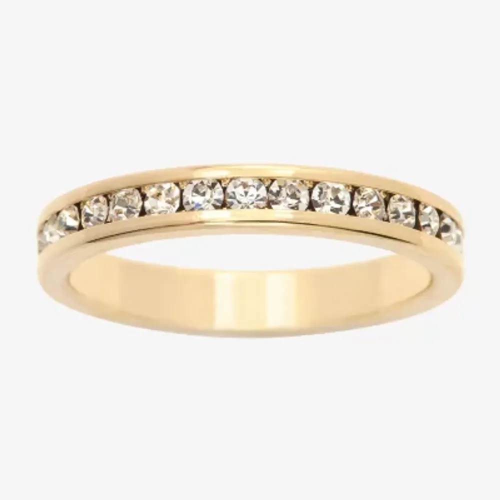 Sparkle Allure Crystal 14K Gold Over Brass Band